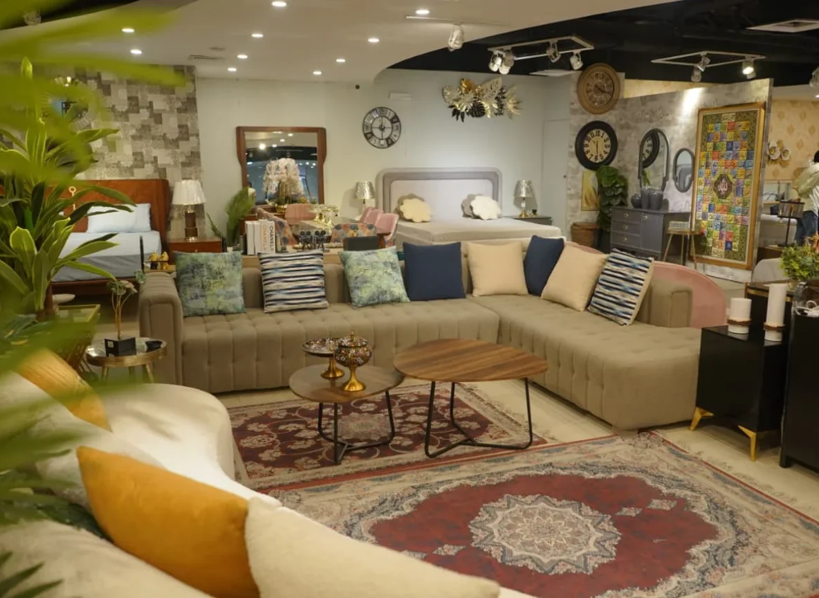 American L shape Sofaset