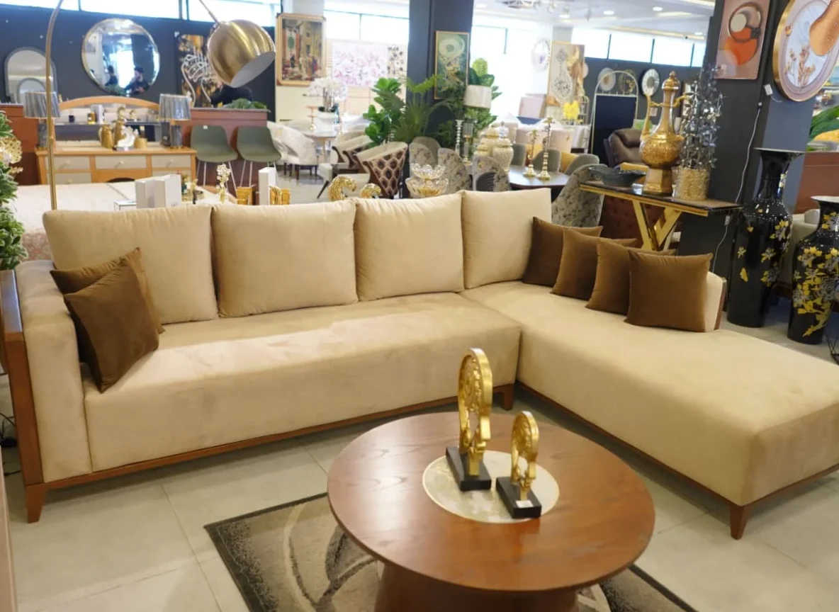 Jordan L shape Sofaset